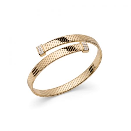 Bracciale tubogas con zirconi UNOAERRE