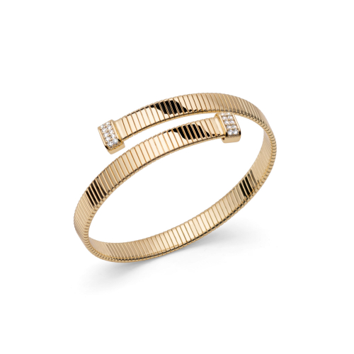 Bracciale tubogas con zirconi UNOAERRE